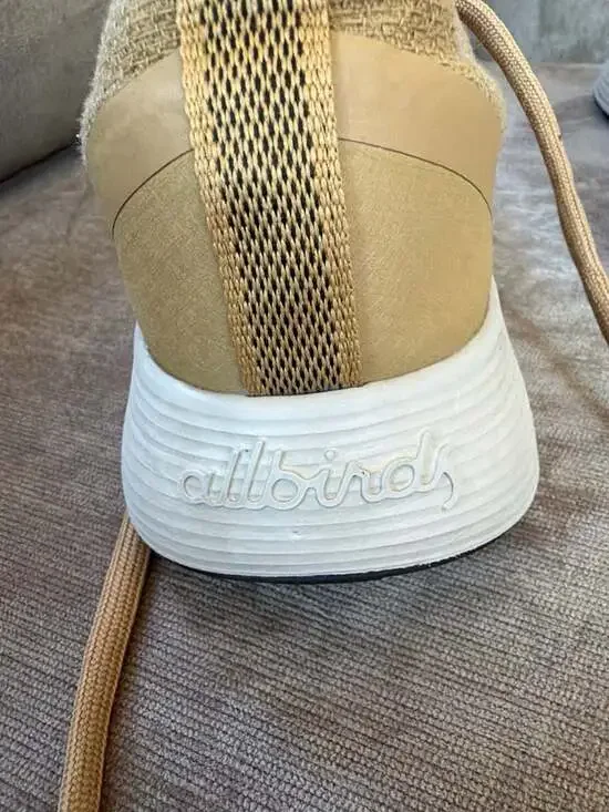 Allbirds Wool Runner Protect in Stony Beige - Picture 6 of 13